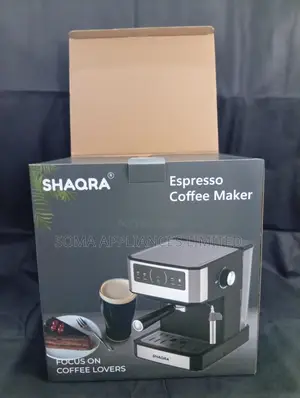 Shaqra Semi-Automatic Touchscreen Espresso Coffee Machine