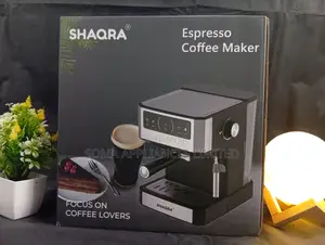 Shaqra Semi-Automatic Touchscreen Espresso Coffee Machine