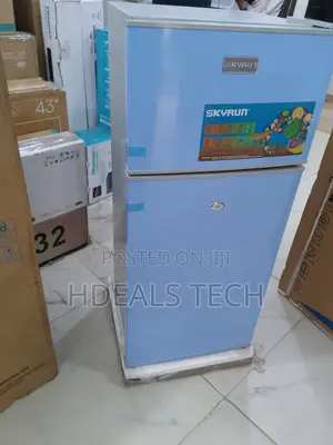 Skyrun Double Door Refrigerator 85 Liters – Strong Reliable