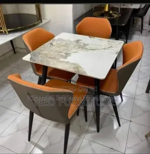 Quality Marble Top Dining Set
