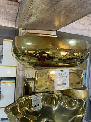 Luxury Gold Hanging Basin