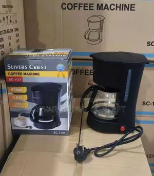 Slivers Criest Coffee Machine 0.65l ,650watts