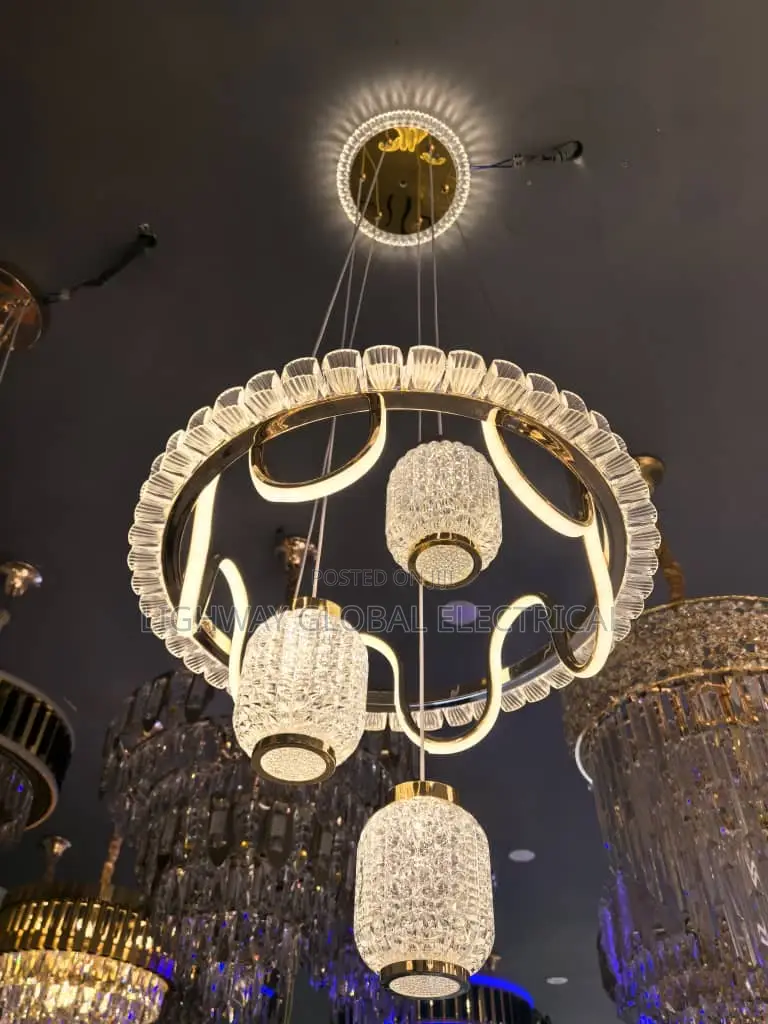 Led Three Color Chandelier