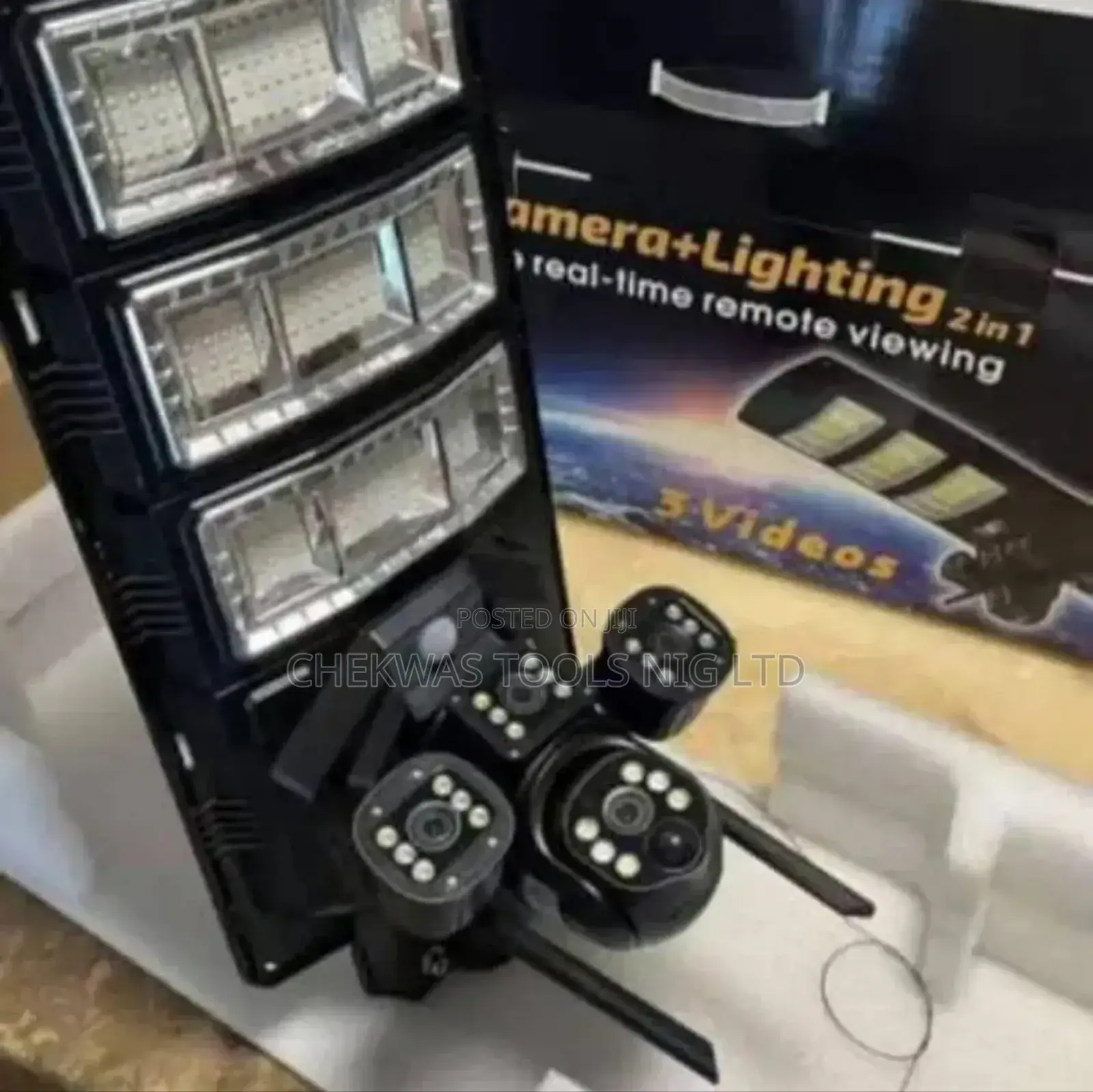 2 In 1 Solar Light Camera