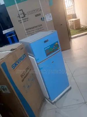Skyrun 108l Fridge - Compact Double Door for Offices