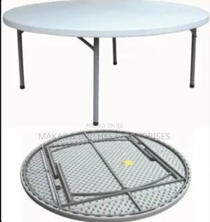 6ft Round Event Table