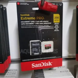 Extreme Pro 256gb Microsdxc Card