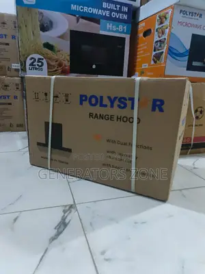Polystar Black 60cm Vent Hood Pv-Td6010b