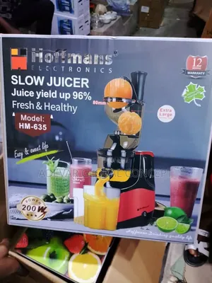 Hoffmans Slow Juicer Machine - 200w