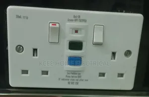 RCD Surge Protection Socket With Test Reset | Anti-Electric Shock