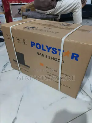 Sleek Black Polystar Extractor Pv-Td6010b
