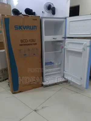Skyrun Compact Refrigerator With Freezer – Double Door Model