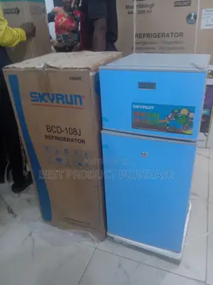 Skyrun 108l Fridge – Clean Interior Fast Cooling