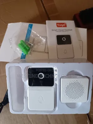 Tuya Smart Wifi Video Doorbell With Nite Vision And Voice Changer