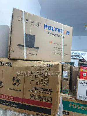Polystar Wall Range Hood Pv-Td6010b 60cm