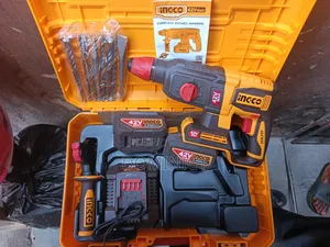 Ingco 42v 26mm Cordless Rotary Hammer Drill Kit (Model Crhli422682).