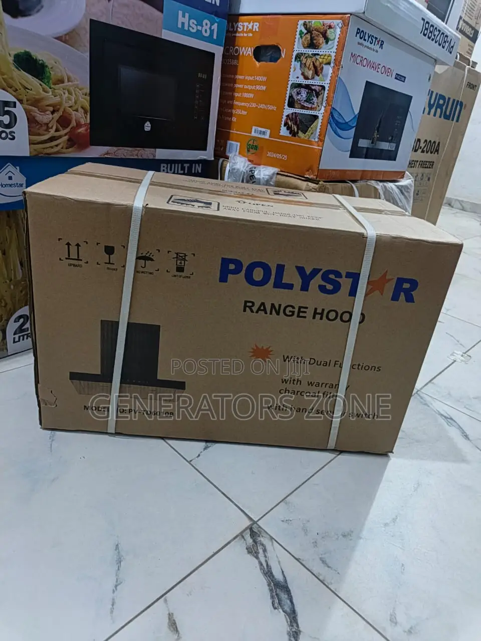 60cm Kitchen Extractor by Polystar Pv-Td6010b