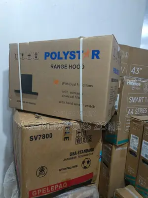 Polystar Black Wall Cooker Hood Pv-Td6010b
