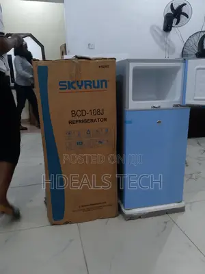 Skyrun Bcd108j Double Door Refrigerator – Quiet Efficient