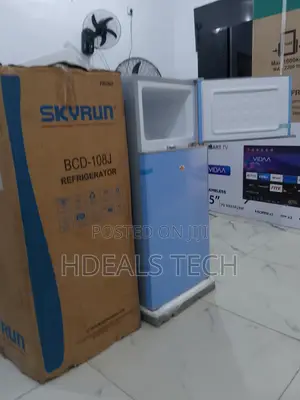 Skyrun Small Double Door Refrigerator – Affordable Cooling