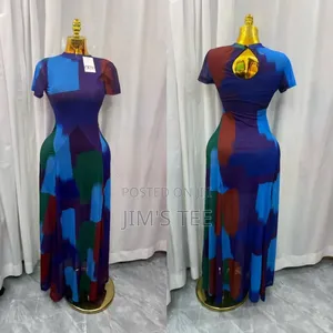 Multicolour Long Gown
