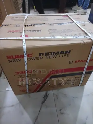 Brand New Sumec Firman SPG 4000 Generator – Super Reliable