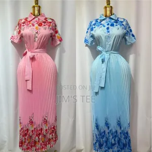 Classic Pleated Long Gowns