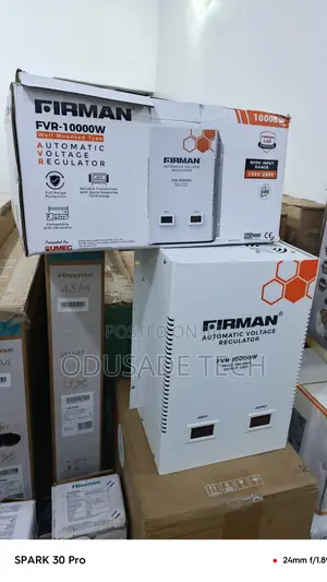 New Arrival: Firman 10000w Automatic Voltage Regulator FVR-10000