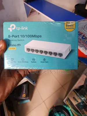 Tp-Link Ls1008 8 Ports 10/100mbps Desktop Switch