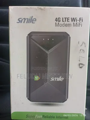 Clean Brand New Smile 4g Lte Wi-Fi Modern Mifi