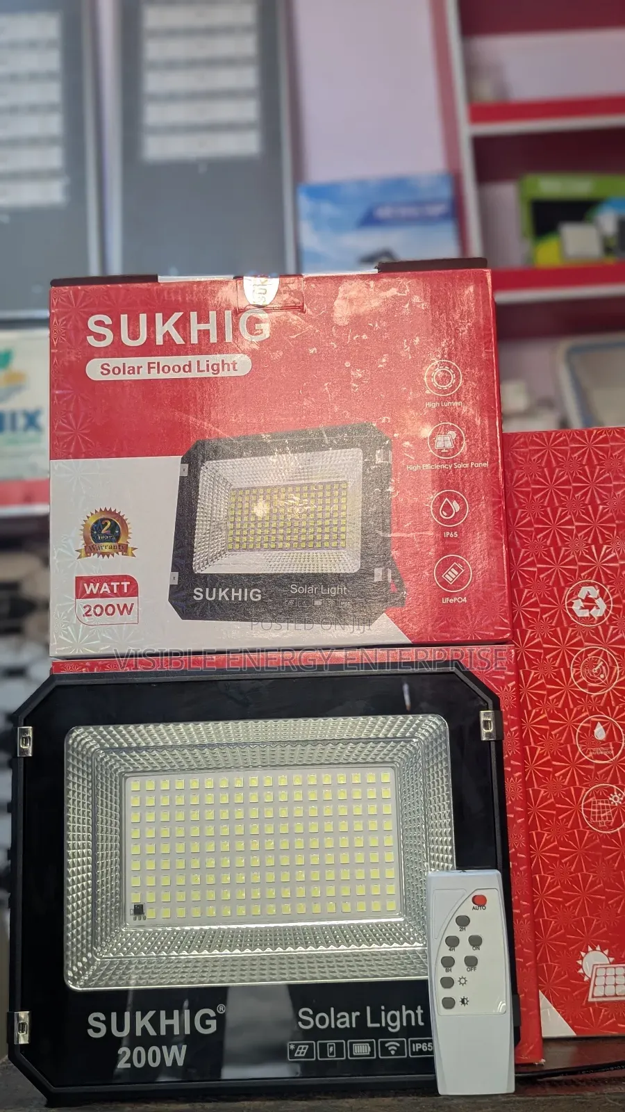 Sukhig 200w Solar Flood