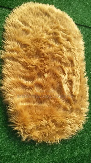 Plain Fur Rug, 2/3 Also in 2/6 , 3/5, 7/10 in White, Black, Cream