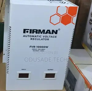 Firman FVR-10000w Stabilizer: 100% Copper Coil Fast Cooling