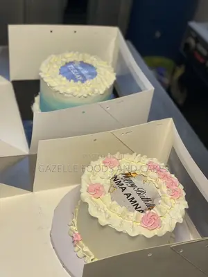 6 Inches Vanilla Buttercream Cake,Same Day Pick Up