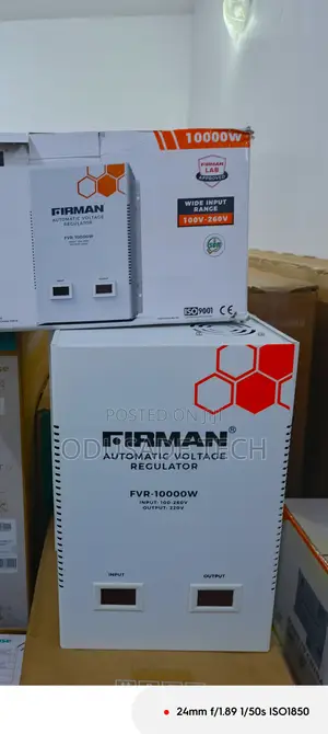 Firman 10000w Automatic Voltage Regulator - Microprocessor Controlled