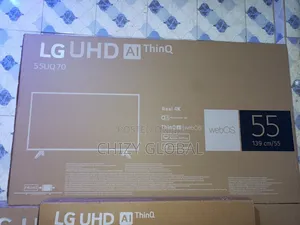 New Lg 55" Smart Led Tv With 2years Warranty and Safe Delivery