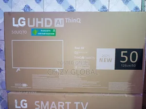 New Lg 50" Smart Led Tv With 2years Warranty and Safe Delivery