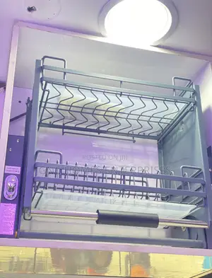 Pull Down Plate Rack 60cm