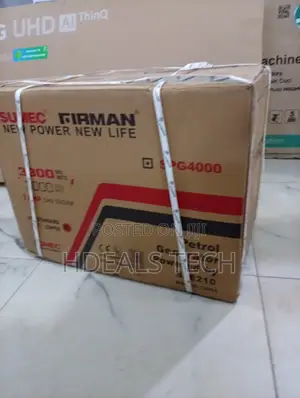 Reliable Sumec Firman SPG 4000 – No Shaking, Smooth Running