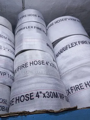 4" Fire Canvas Hose.Length: 30 Meters