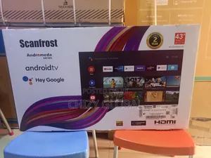 Scanfrost 43" Smart Led Tv With 2years Warranty and Safe Delivery