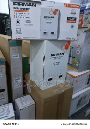 High Capacity Firman 10000w Stabilizer for Commercial Use