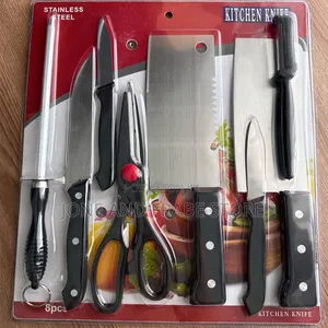 8pcs Multifunctional Stainless Steel Kitchen Knife Sets