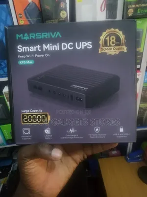 Marsriva 20000mah Smart Mini Ups Router Power Bank for MTN Fibrex