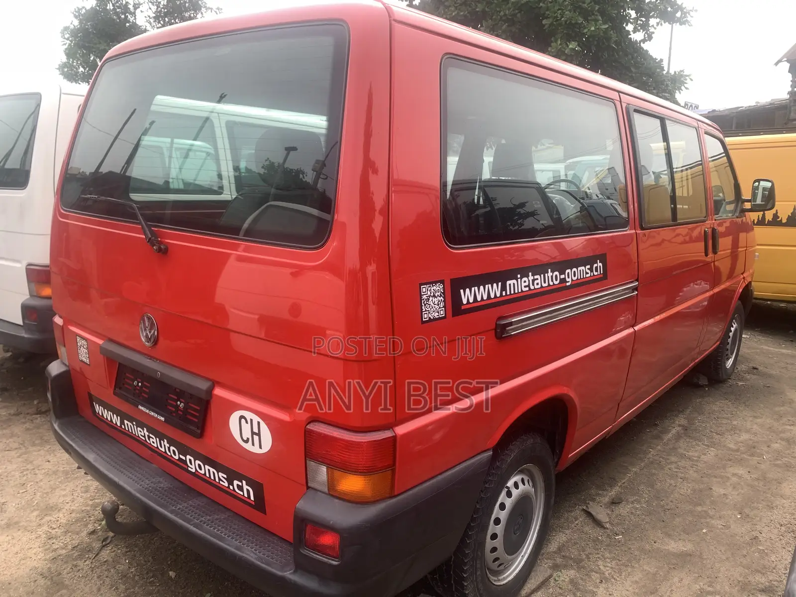 Volkswagen Transporter 2002 Red