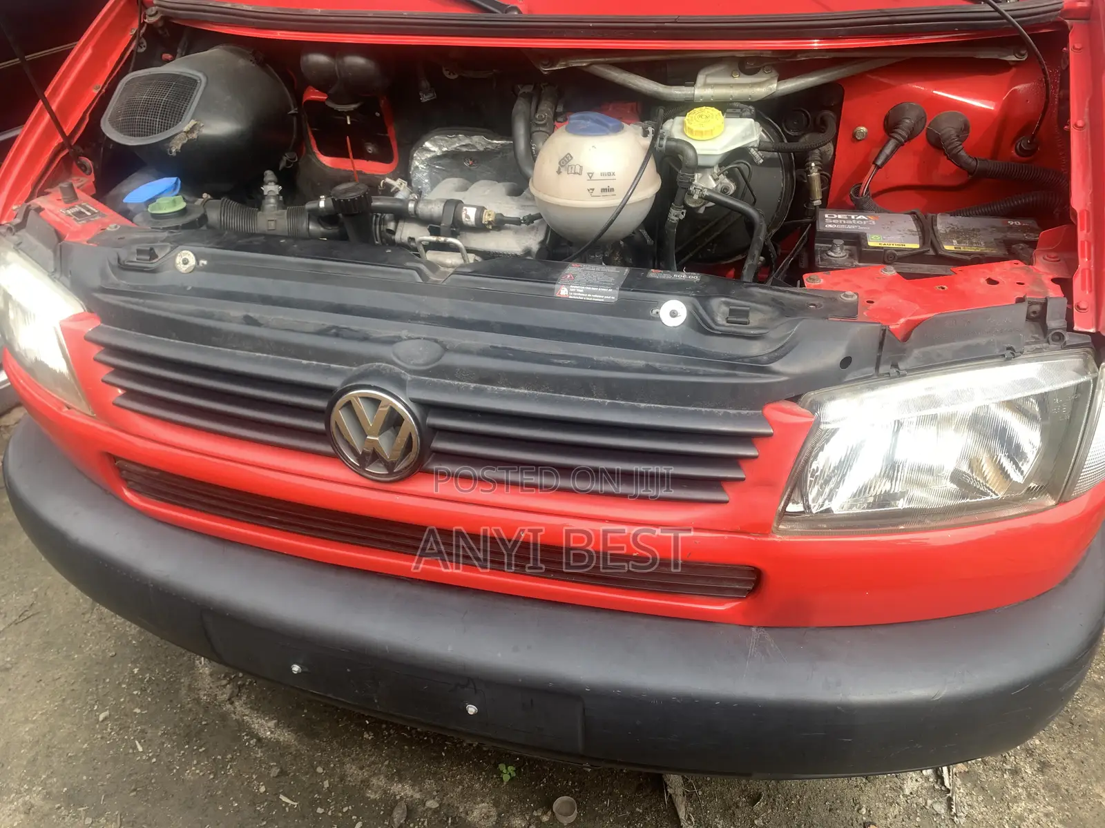 Volkswagen Transporter 2002 Red