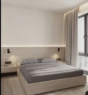 Modern Floating Platform Bed Frame With Led Headboard
