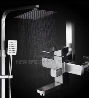 Antirus Steel Standing Shower