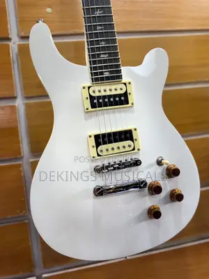 Professional Fender Electric Guitar - White Guitar