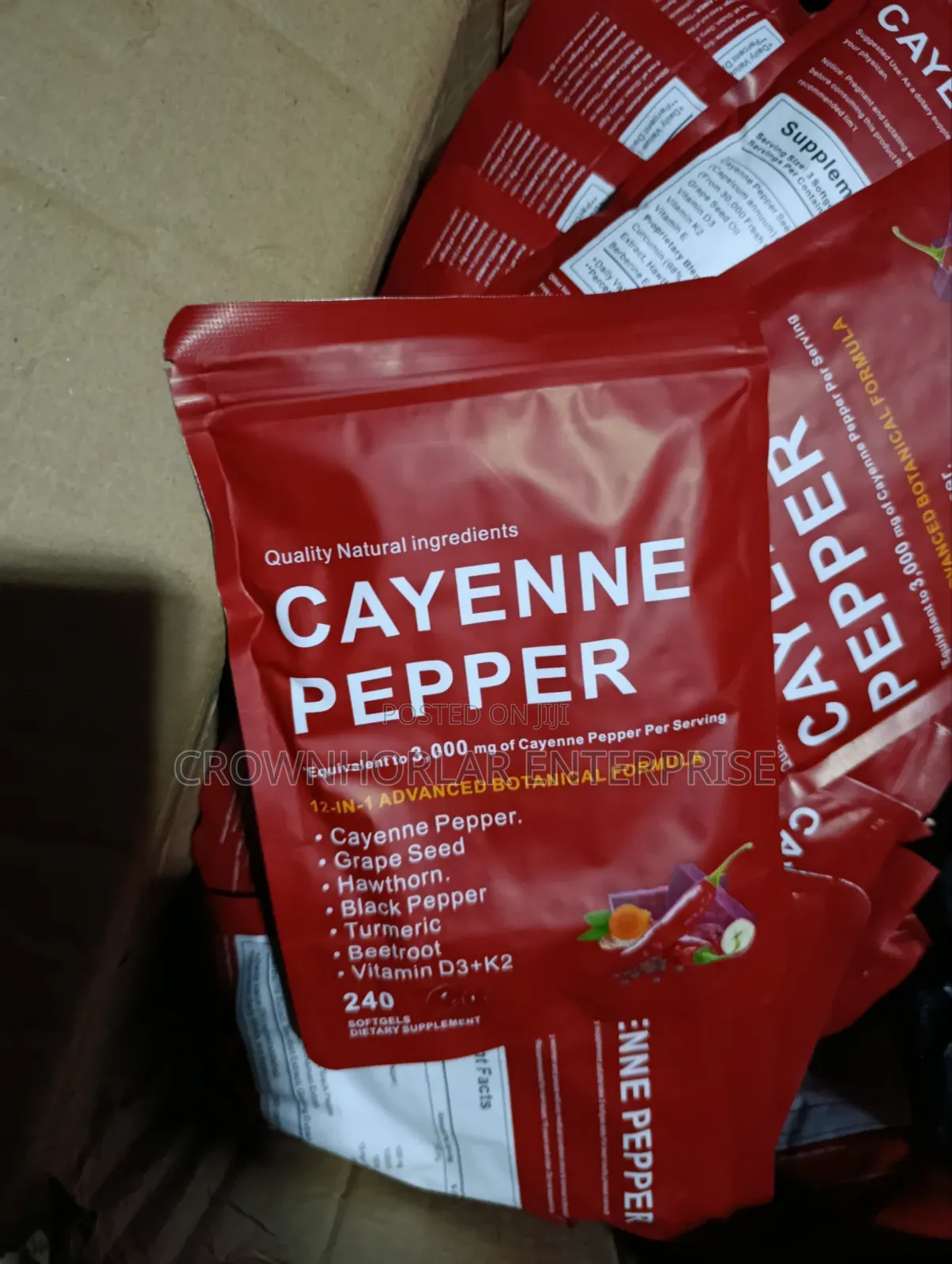 Cayenne Pepper Supplement